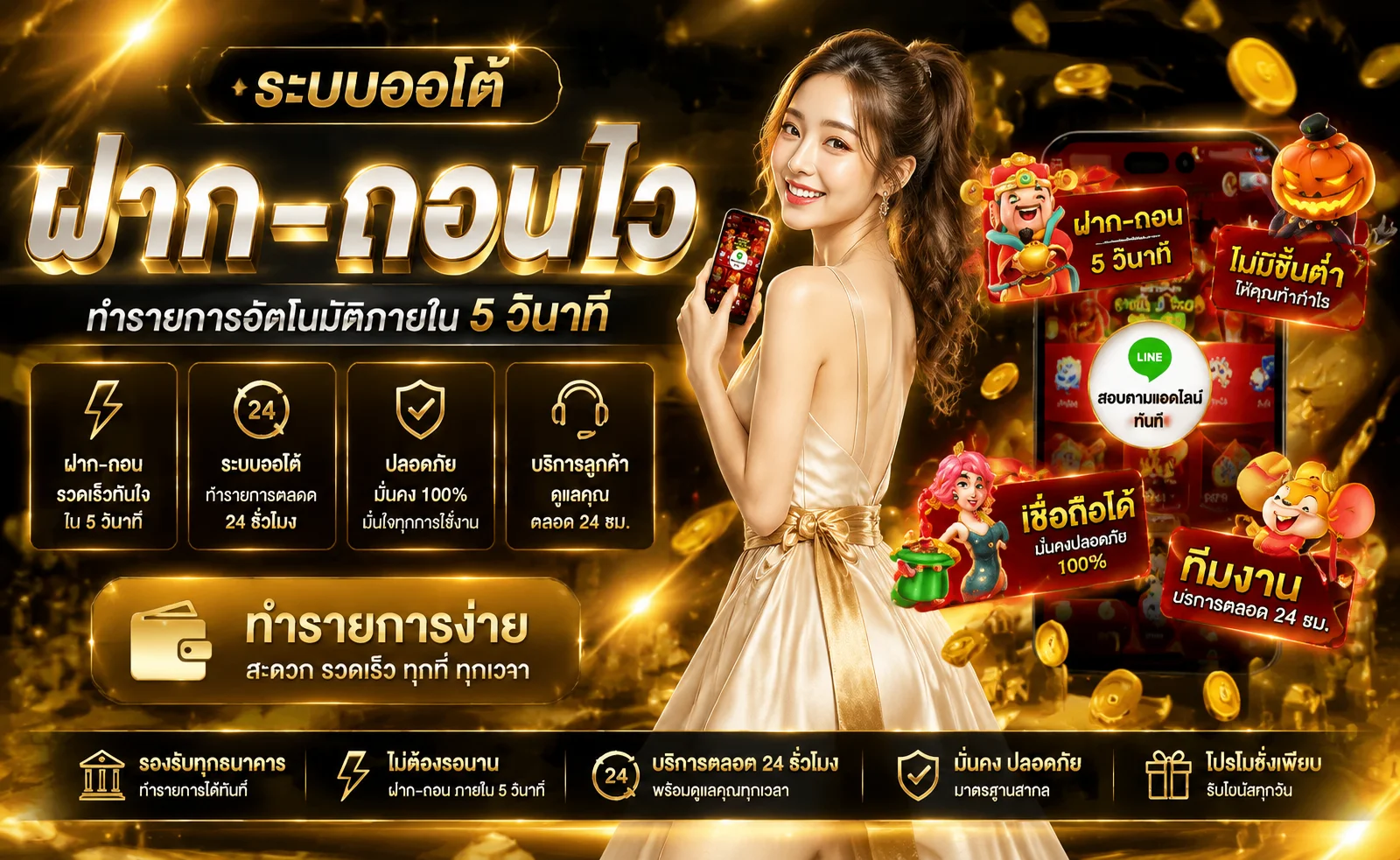 รวมค่ายเกมสล็อต PG และค่ายชั้นนำบน LEAW55